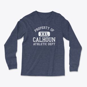 Calhoun Tennessee Athletic Dept Light Soft Long Sleeve T-Shirt