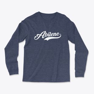 Abilene Kansas Vintage Team Light Soft Long Sleeve T-Shirt