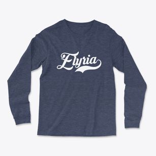 Elyria Ohio Vintage Team Light Soft Long Sleeve T-Shirt