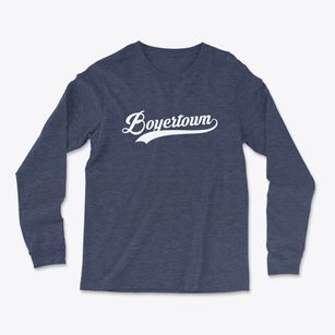 Boyertown Pennsylvania Vintage Team Light Soft Long Sleeve T-Shirt