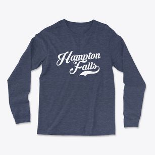 Hampton Falls New Hampshire Vintage Team Light Soft Long Sleeve T-Shirt