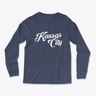 Kansas City Kansas Vintage Team Light Soft Long Sleeve T-Shirt