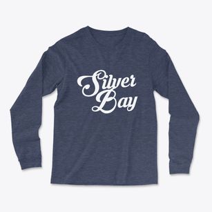 Silver Bay Minnesota Vintage Team Light Soft Long Sleeve T-Shirt
