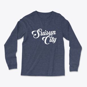 Suisun City California Vintage Team Light Soft Long Sleeve T-Shirt