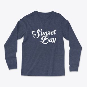 Sunset Bay New York Vintage Team Light Soft Long Sleeve T-Shirt