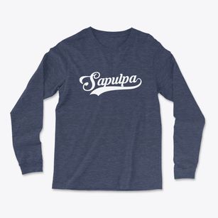Sapulpa Oklahoma Vintage Team Light Soft Long Sleeve T-Shirt