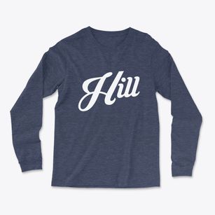 Hill Wisconsin Vintage Team Light Soft Long Sleeve T-Shirt