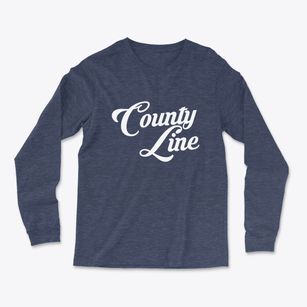 County Line Alabama Vintage Team Light Soft Long Sleeve T-Shirt