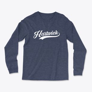 Hartwick Iowa Vintage Team Light Soft Long Sleeve T-Shirt