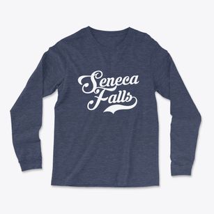 Seneca Falls New York Vintage Team Light Soft Long Sleeve T-Shirt