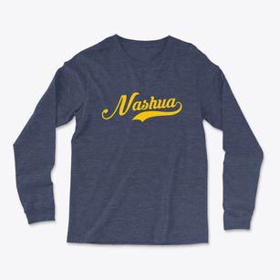 Nashua Iowa Vintage Team Light Soft Long Sleeve T-Shirt