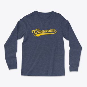 Gloucester Massachusetts Vintage Team Light Soft Long Sleeve T-Shirt