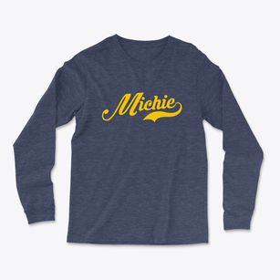 Michie Tennessee Vintage Team Light Soft Long Sleeve T-Shirt