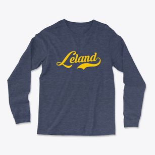 Leland North Carolina Vintage Team Light Soft Long Sleeve T-Shirt