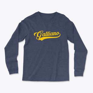 Galliano Louisiana Vintage Team Light Soft Long Sleeve T-Shirt