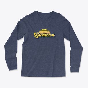 Levittown New York Sublime Sunset Light Soft Long Sleeve T-Shirt