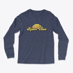 Arbor Vitae Wisconsin Sublime Sunset Light Soft Long Sleeve T-Shirt
