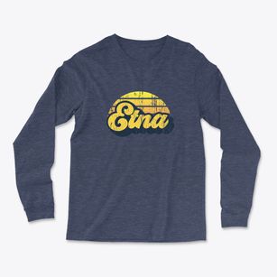 Etna California Sublime Sunset Light Soft Long Sleeve T-Shirt