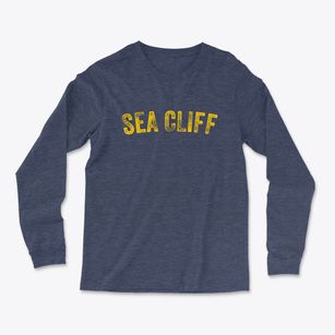 Sea Cliff New York Timeless Retro Light Soft Long Sleeve T-Shirt