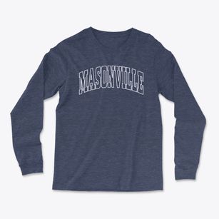Masonville Kentucky Trendy Block Light Soft Long Sleeve T-Shirt