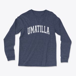 Umatilla Oregon Varsity Light Soft Long Sleeve T-Shirt