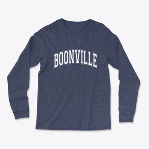 Boonville North Carolina Varsity Light Soft Long Sleeve T-Shirt