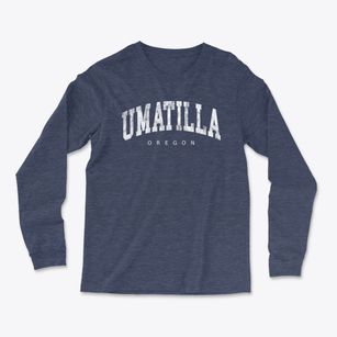 Umatilla Oregon Urban Vibe Light Soft Long Sleeve T-Shirt