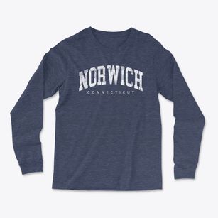 Norwich Connecticut Urban Vibe Light Soft Long Sleeve T-Shirt