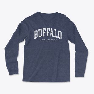 Buffalo South Carolina Urban Vibe Light Soft Long Sleeve T-Shirt