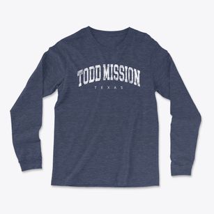 Todd Mission Texas Urban Vibe Light Soft Long Sleeve T-Shirt
