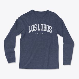 Los Lobos Texas Urban Vibe Light Soft Long Sleeve T-Shirt