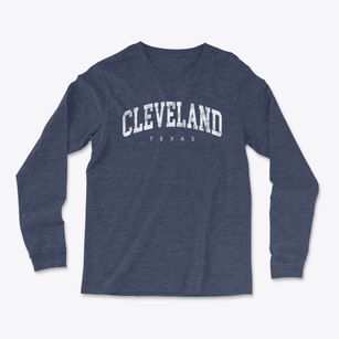 Cleveland Texas Urban Vibe Light Soft Long Sleeve T-Shirt