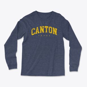 Canton Texas Urban Vibe Light Soft Long Sleeve T-Shirt