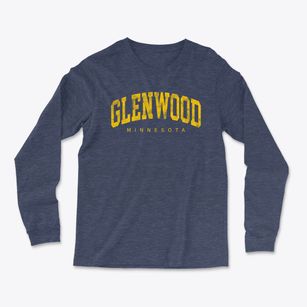 Glenwood Minnesota Urban Vibe Light Soft Long Sleeve T-Shirt
