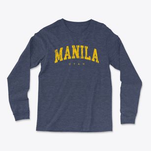 Manila Utah Urban Vibe Light Soft Long Sleeve T-Shirt