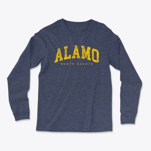 Alamo North Dakota Urban Vibe Light Soft Long Sleeve T-Shirt