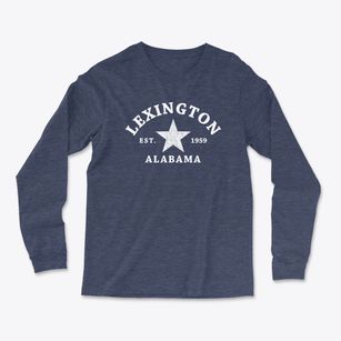 Lexington Alabama Star Light Soft Long Sleeve T-Shirt