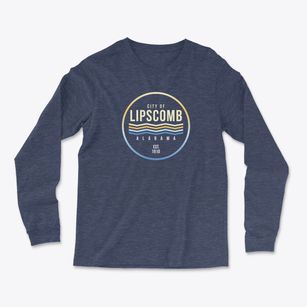 Lipscomb Alabama Color Fade Light Soft Long Sleeve T-Shirt