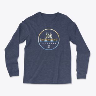 Box Oklahoma Color Fade Light Soft Long Sleeve T-Shirt
