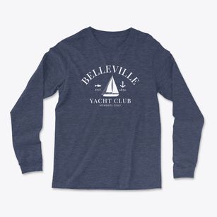 Belleville Wisconsin Yacht Club Light Soft Long Sleeve T-Shirt