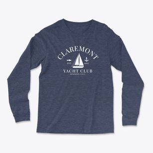 Claremont California Yacht Club Light Soft Long Sleeve T-Shirt