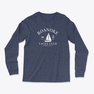 Roanoke Illinois Yacht Club Light Soft Long Sleeve T-Shirt