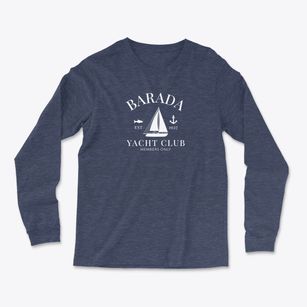 Barada Nebraska Yacht Club Light Soft Long Sleeve T-Shirt