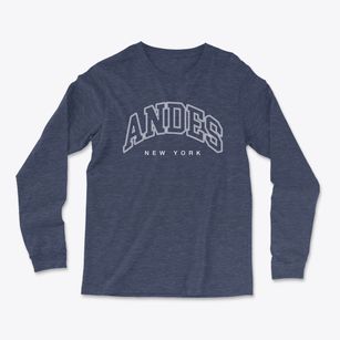 Andes New York Inline Light Soft Long Sleeve T-Shirt