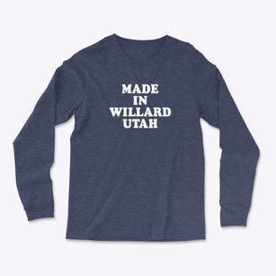 Willard Utah Classic 70s Light Soft Long Sleeve T-Shirt