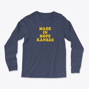 Hope Kansas Classic 70s Light Soft Long Sleeve T-Shirt