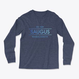 Saugus Massachusetts Horizon Light Soft Long Sleeve T-Shirt