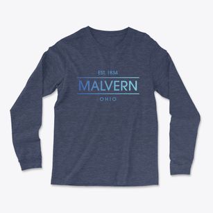 Malvern Ohio Horizon Light Soft Long Sleeve T-Shirt