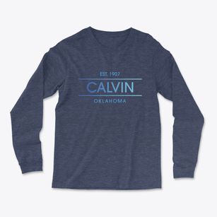 Calvin Oklahoma Horizon Light Soft Long Sleeve T-Shirt