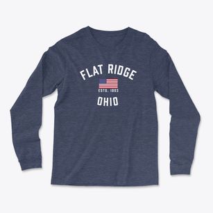 Flat Ridge Ohio Patriot Light Soft Long Sleeve T-Shirt